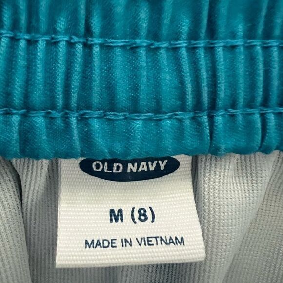 Old Navy Boys M/8 Swim Trunks Blue - Picture 2 of 3